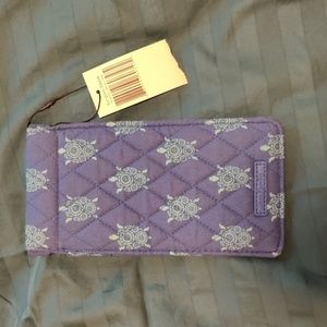 Blue turtle Vera Bradley glasses pouch
